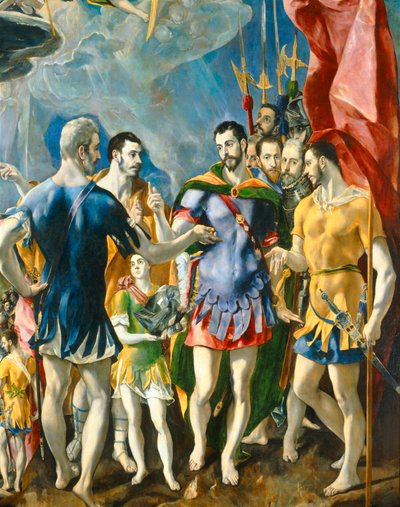 Legion Tebański autorstwa El (1541-1614) Greco