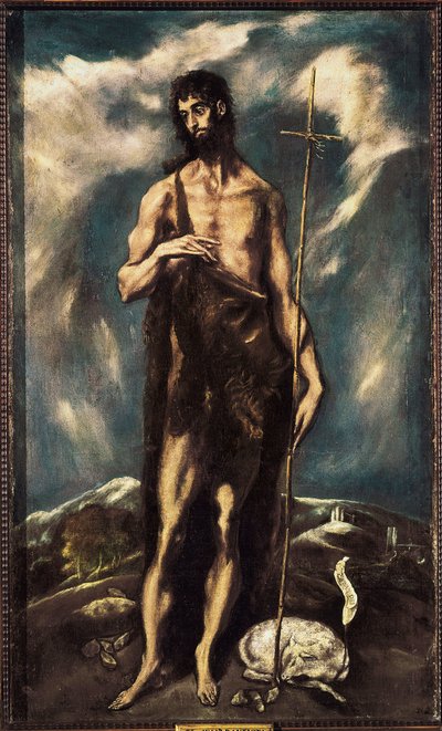 Św. 1600-05 (olej na płótnie) autorstwa El Greco