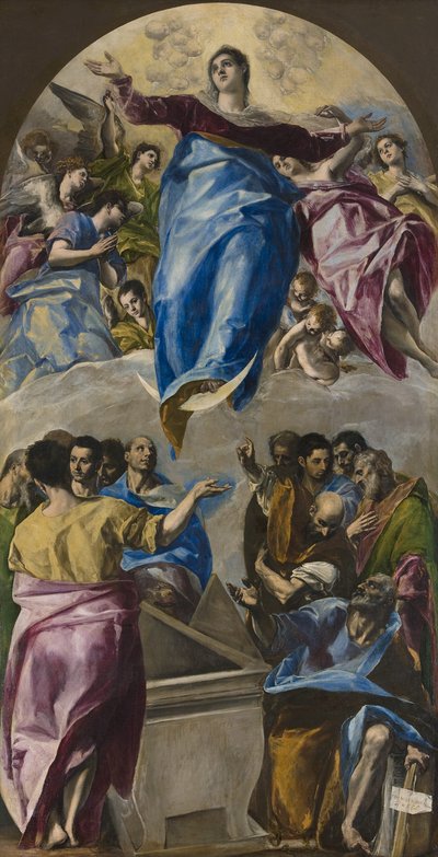 Wniebowzięcie Dziewicy autorstwa El Greco