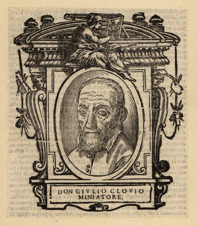 Portret Giorgio Giulio Clovio, iluminatora, miniaturzysty i malarza urodzonego w Chorwacji, działającego w renesansowych Włoszech autorstwa El Domenico (after) Greco