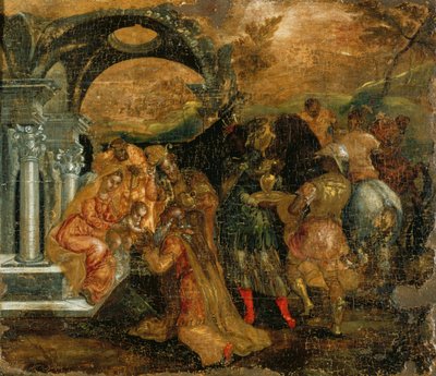 Adoracja Trzech Króli autorstwa El Greco