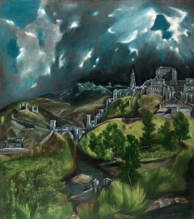 Widok na Toledo autorstwa El Greco