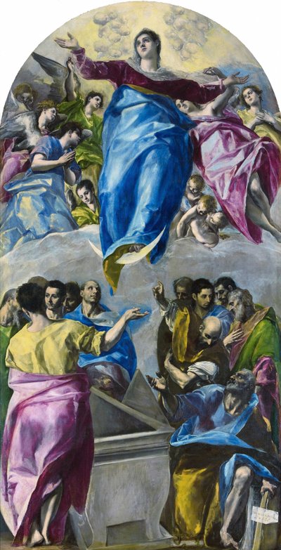 Wniebowzięcie Najświętszej Maryi Panny autorstwa El Greco