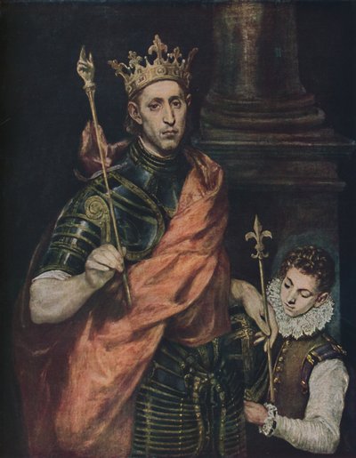 Saint Louis, Saint Louis, c1585 - 1590, 1938 autorstwa El Greco