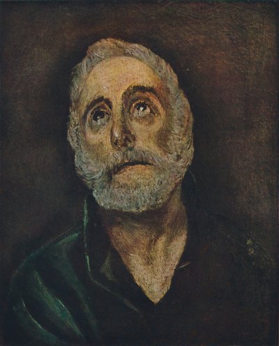 Święty Piotr, Święty Piotr, c1590-1600, 1938 autorstwa El Greco