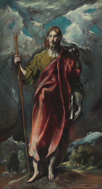 Święty Jakub Większy autorstwa El Greco