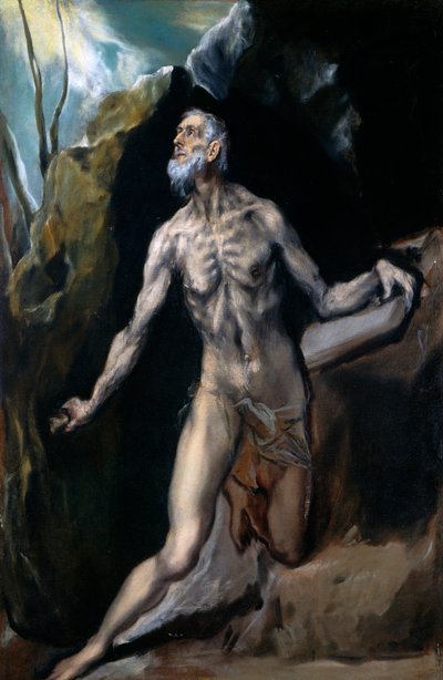 Święty Jerome autorstwa El Greco