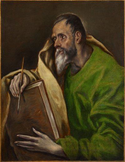 Święty Łukasz autorstwa El Greco