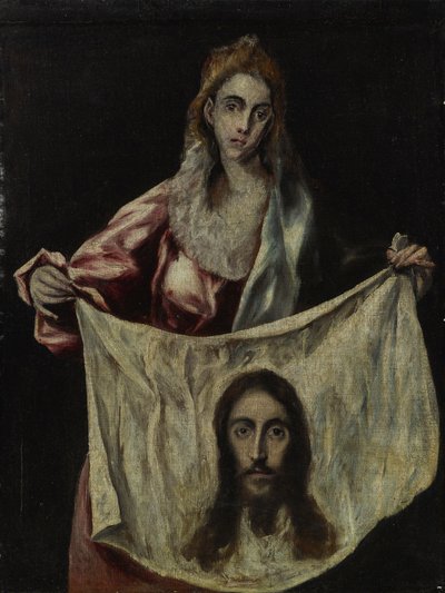 Święta Weronika trzymająca welon autorstwa El Greco