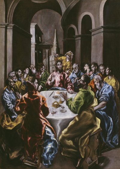 Święto w domu Szymona, 1608-14 autorstwa El Greco
