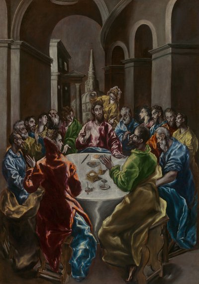 Święto w domu Szymona, 160814. autorstwa El Greco