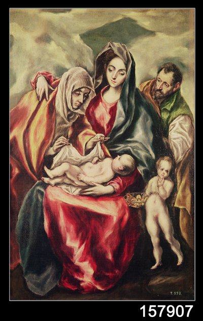 Święta Rodzina autorstwa El Greco