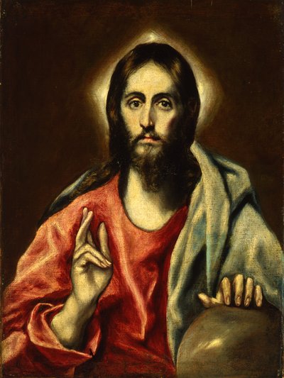 Zbawiciel autorstwa El Greco