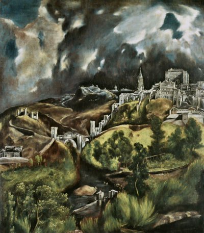 Widok na Toledo autorstwa El Greco