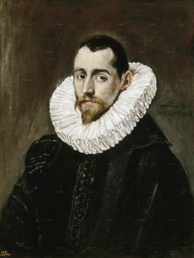 Młody dżentelmen autorstwa El Greco