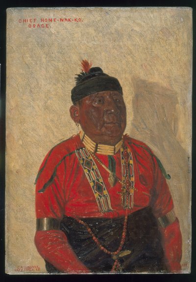 Wódz Hone-Nak-Ko autorstwa Elbridge Ayer Burbank