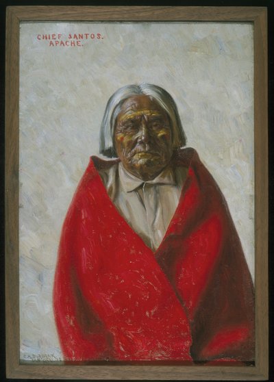 Wódz Santos autorstwa Elbridge Ayer Burbank