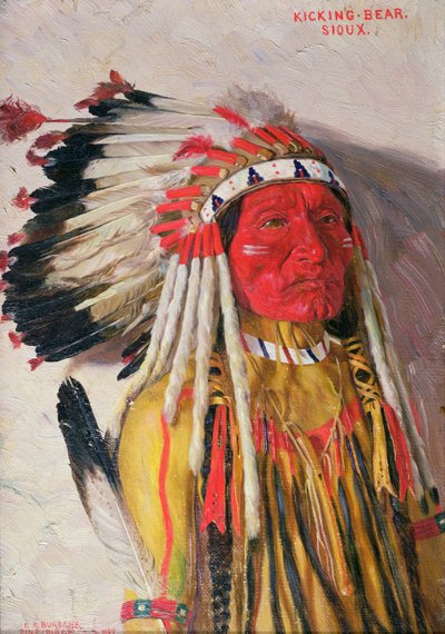 Kicking Bear autorstwa Elbridge Ayer Burbank