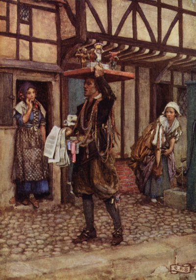 Świetne drobiazgi dla pań, tanie, wyborne, odważne i nowe (kolor lito) autorstwa Eleanor Fortescue Brickdale