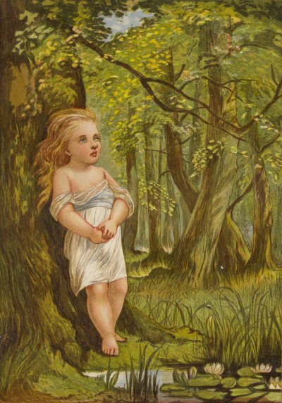 Długo jego myśli się wahały (kolor lito) autorstwa Eleanor Fortescue-Brickdale