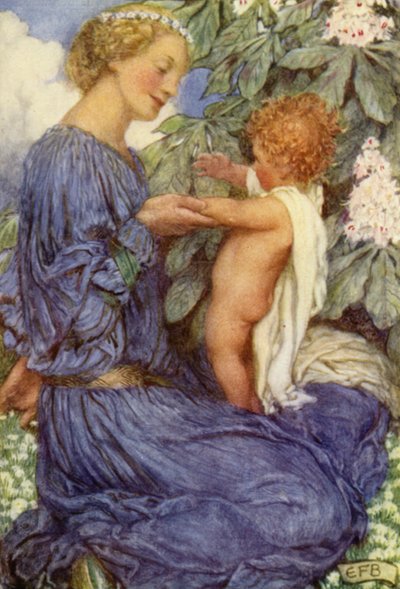 Ostatnia przejażdżka razem (kolor lito) autorstwa Eleanor Fortescue-Brickdale