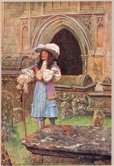 Droga życia, ilustracja z „Księgi staroangielskich pieśni i ballad”, wydanej przez Hoddera i Stoughtona, ok. 1910 (kolor lito) autorstwa Eleanor Fortescue-Brickdale