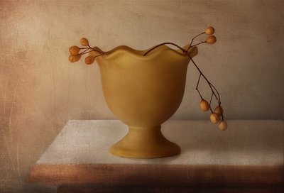 Martwa natura z rustykalnymi jagodami autorstwa Elena Arjona