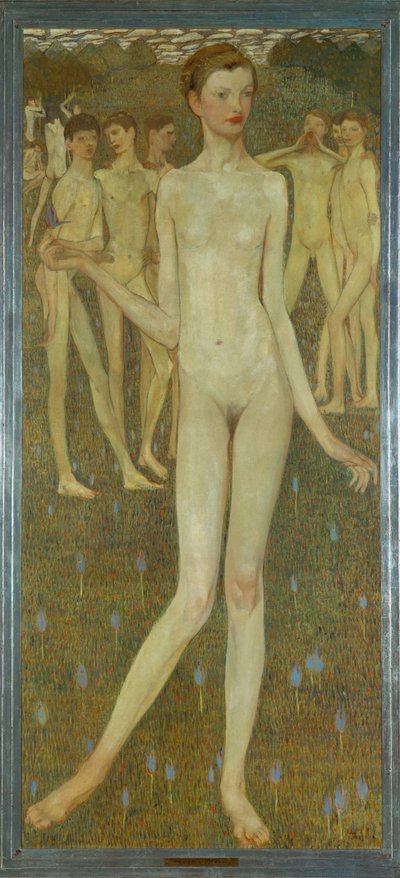 Adolescentia (olej na płótnie) autorstwa Elena Luksch-Makowsky