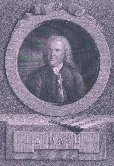Dodaj 38072 f.5 Johann Sebastian Bach (1685-1750), niemiecki kompozytor, grawerowane przez S.G. Kutnera autorstwa Elias Gottleib (after) Haussmann