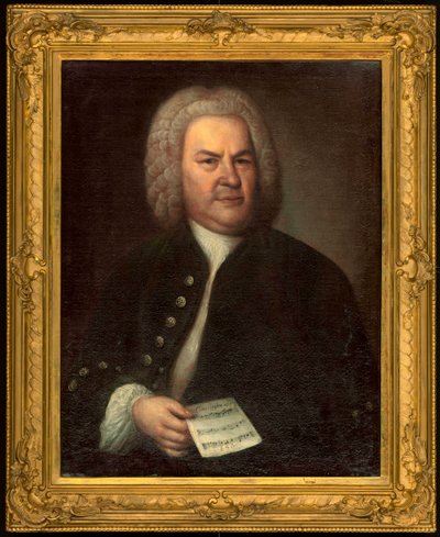 Portret Jana Sebastiana Bacha autorstwa Elias Gottleib Haussmann