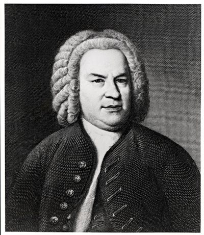 Portret Johanna Sebastiana Bacha, niemieckiego kompozytora autorstwa Elias Gottleib Haussmann