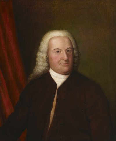 Jan Sebastian Bach, ok.1775 autorstwa Elias Gottleib after Haussmann
