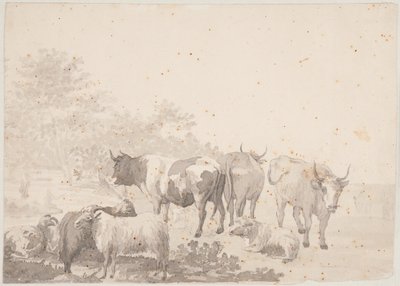 Stado bydła autorstwa Elias Martin