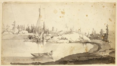 Polowanie w wolnych chwilach, archipelag w Turku autorstwa Elias Martin