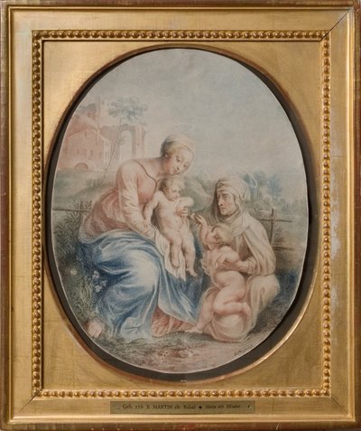 Maria und Elisabeth autorstwa Elias Martin