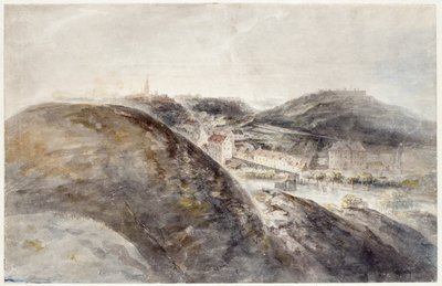 Widok na Södermalm autorstwa Elias Martin