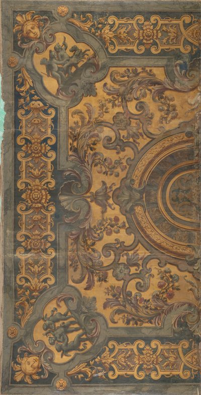 Sufit z puttami w rogach autorstwa Elias van Nijmegen