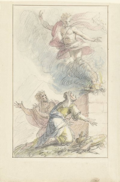 Ofiara Manoach autorstwa Elias van Nijmegen
