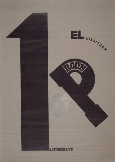 Pokrywa autorstwa Eliezer Markowich Lissitzky