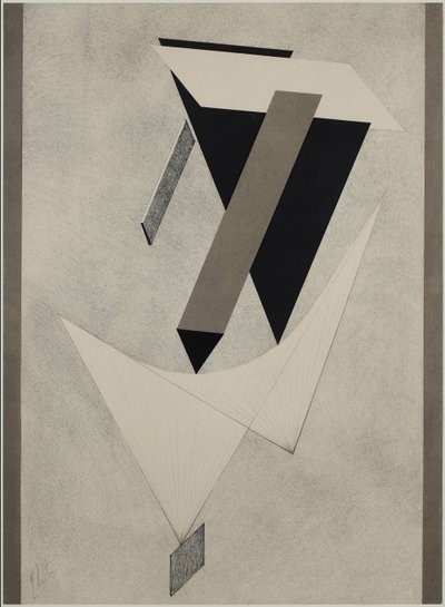 Proun autorstwa Eliezer Markowich Lissitzky