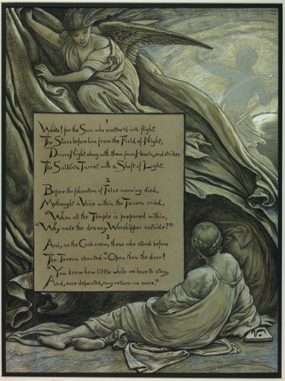 (Ilustracja do Rubáijjatu Omara Chajjama) Przebudzenie autorstwa Elihu Vedder