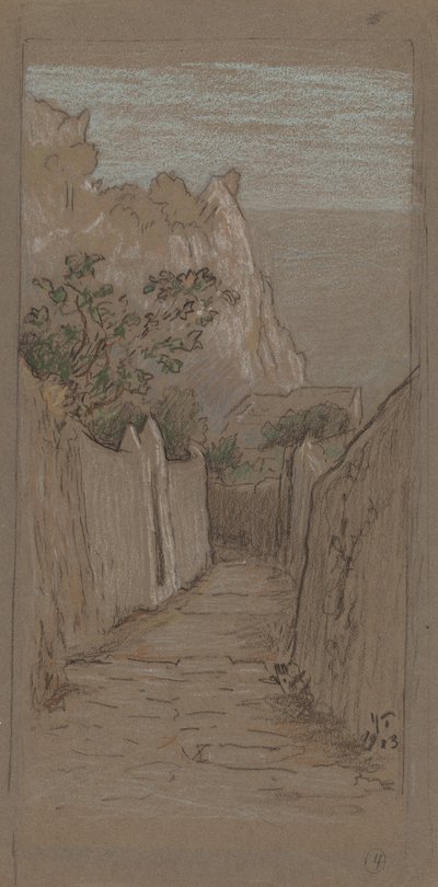 Capri, 1913. autorstwa Elihu Vedder