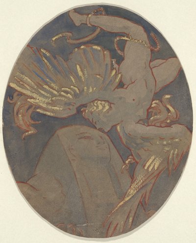 Kopia sufitu Rondela-Sargenta w Museum of Fine Arts w Bostonie autorstwa Elihu Vedder
