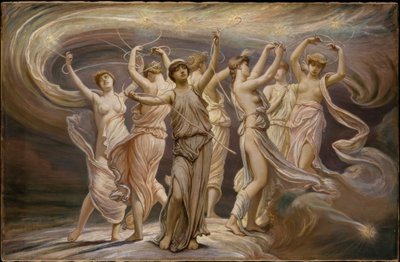 Plejady autorstwa Elihu Vedder