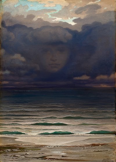 Pamięć. 1870 autorstwa Elihu Vedder