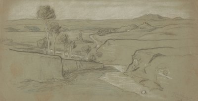 Pejzaż rzymski, ok. 1900. autorstwa Elihu Vedder