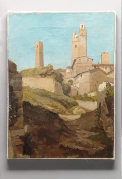 San Gimignano autorstwa Elihu Vedder