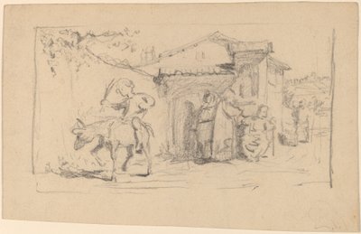 Syn i Osioł, ok. 1930 r. 1859. autorstwa Elihu Vedder