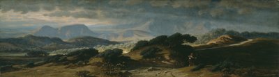 Burza w Umbrii, 1875 autorstwa Elihu Vedder