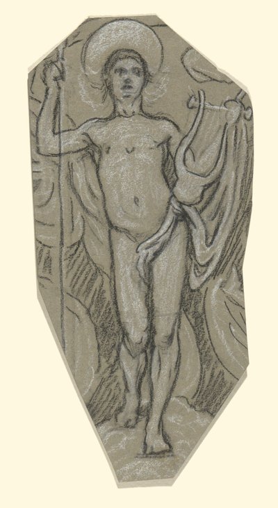 Studiuj dla Apolla autorstwa Elihu Vedder